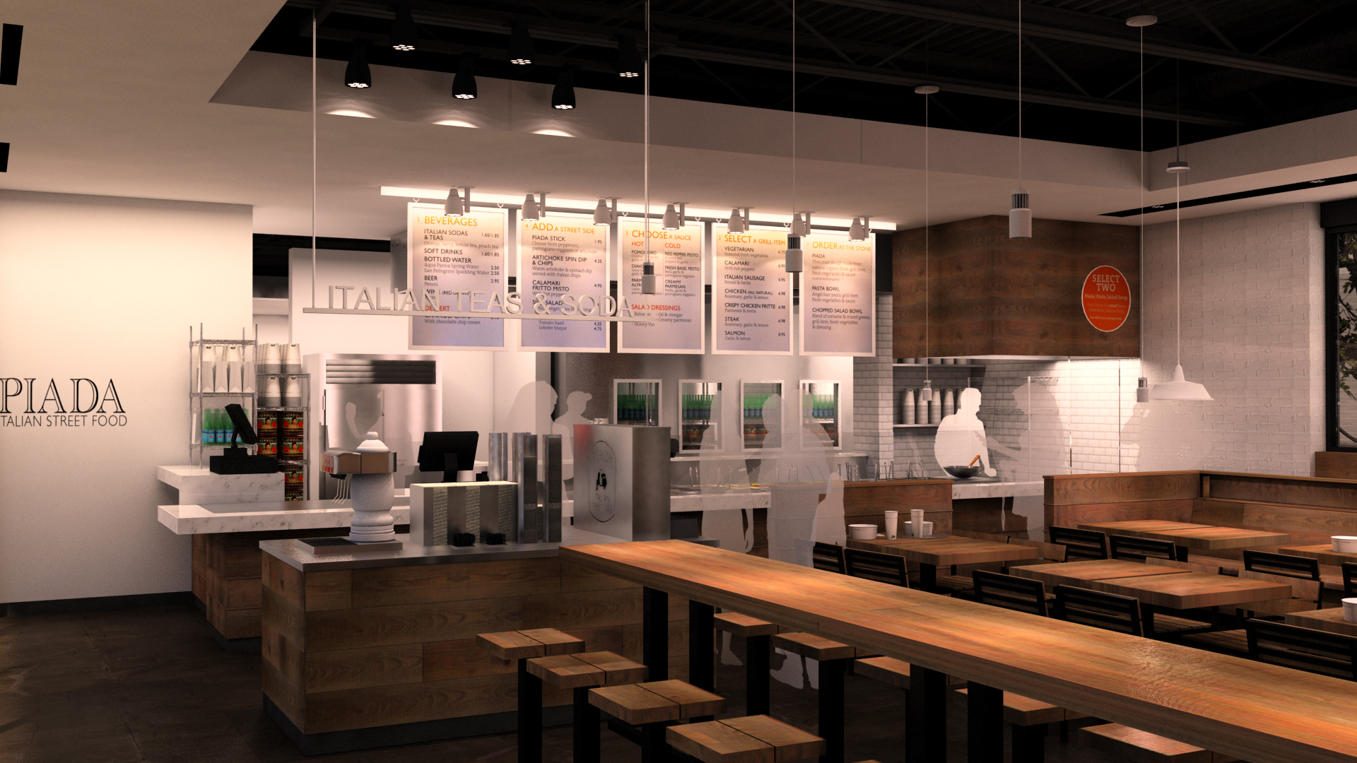 Piada Interior 2 3d Visualization Animation Computer