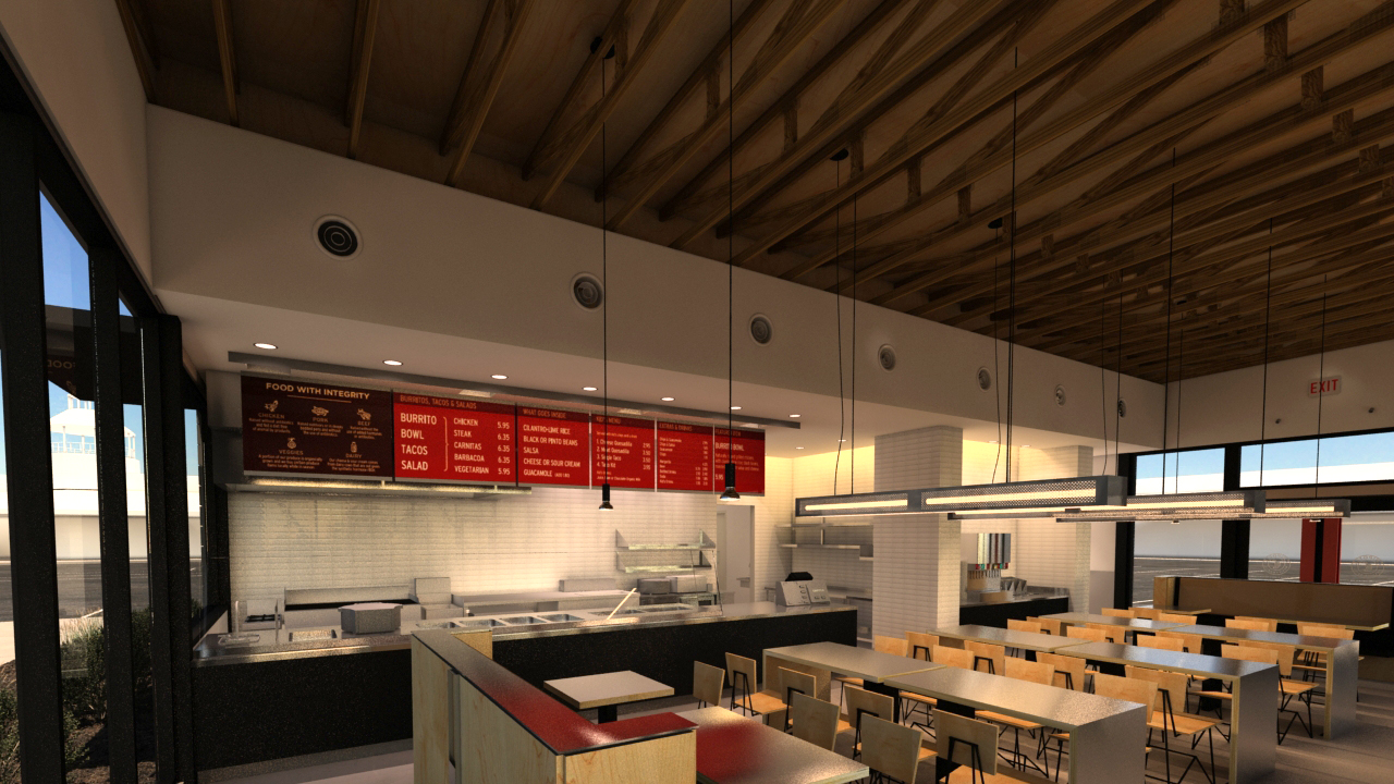 chipotle dining room open